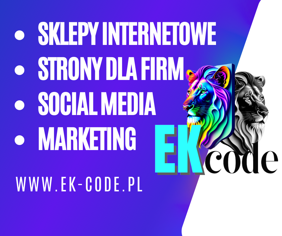 EKcode. Projektowanie sklepów internetowych i stron WWW