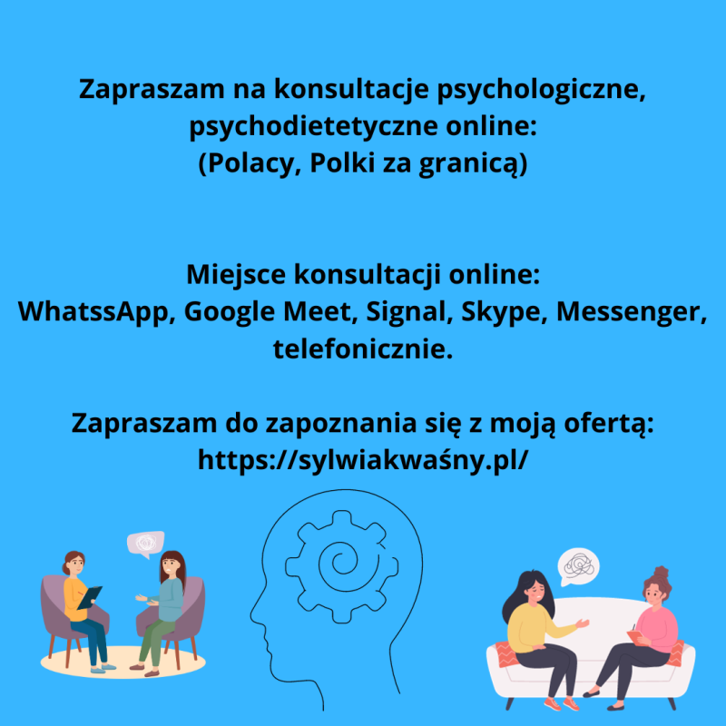 konsultacje/ poradnictwo/ wsparcie psychologiczne, sesje relaksacyjne online/