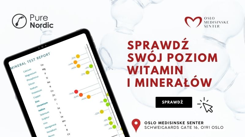 Bezpłatny test witamin i minerałów