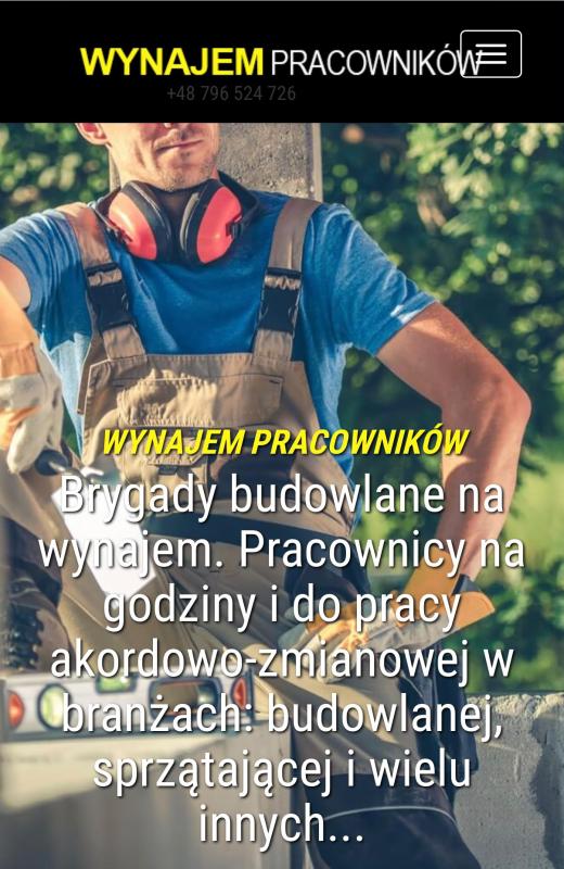 WYNAJEM PRACOWNIKÓW
