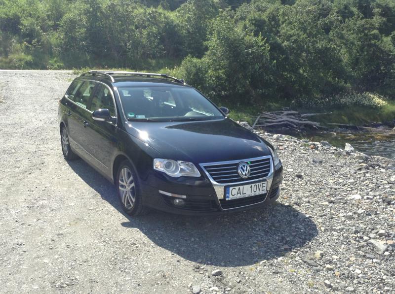 VW PASSAT B6 2007r 1.9 TDI CZARNY KOMBI PL TABLICE