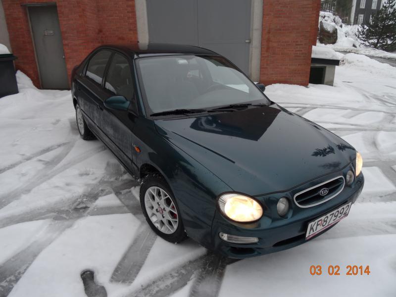 KIA SHUMA 1.5 16V 88KM  13500 NOK