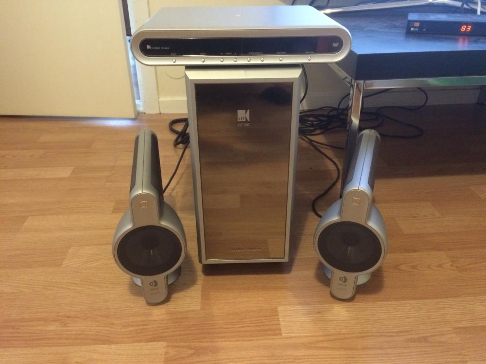 Sprzedam kino domowe KEF kit100 instant theatre