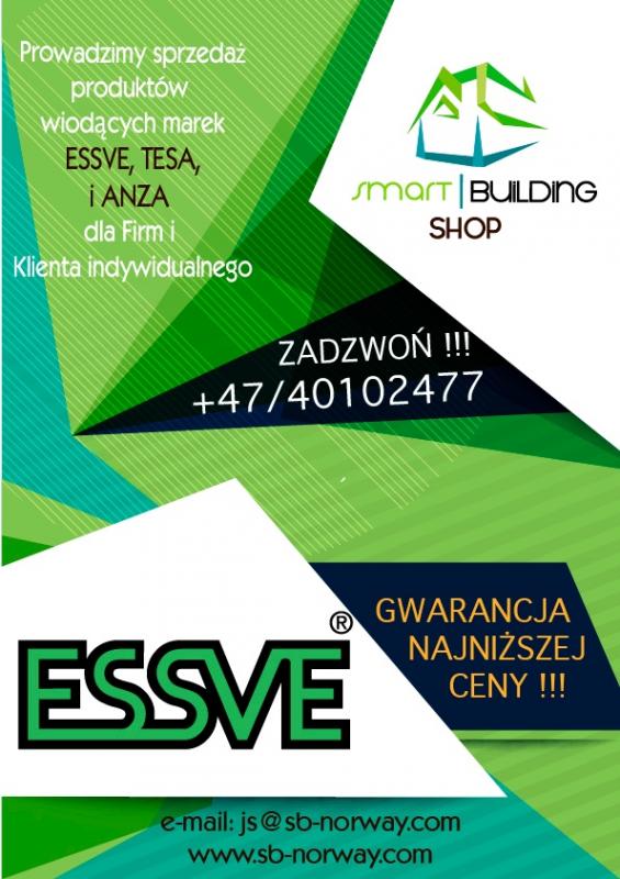 Produkty ESSVE dla budownictwa - Najniższe Ceny!