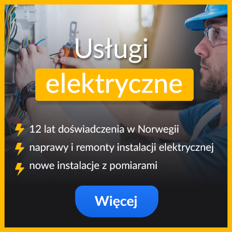 USŁUGI ELEKTRYCZNE - Oslo i okolice (ale nie tylko)