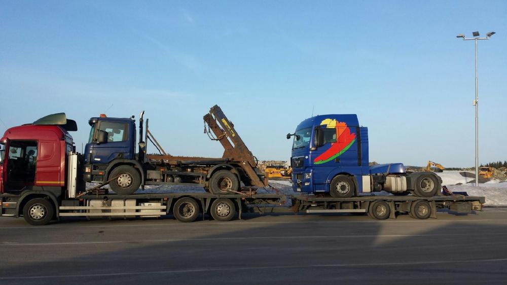 TRANSPORT NISKOPODWOZIOWY  NORWEGIA-POLSKA