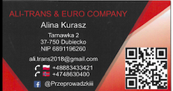 Transport, paczki, przeprowadzki, przewóz osób