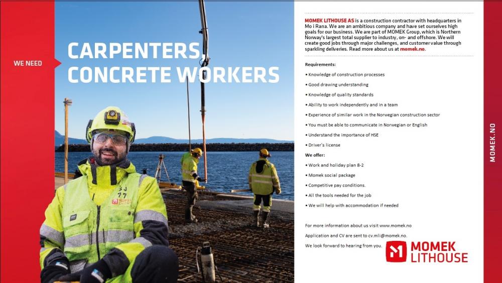 Carpenters and Concrete workers